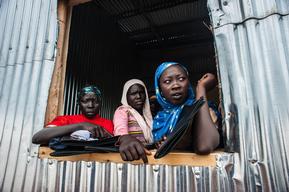 MSF assists Sudanese refugees in Bambasi camp, all uses