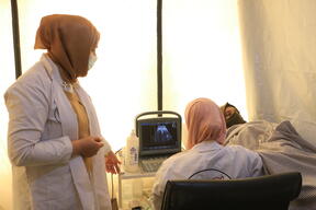 Providing healthcare among the rubble in Jindires