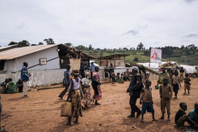 Medical activities in Rhoe camp, DR Congo