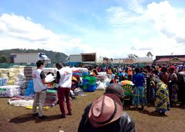 MSF provides assistance to 18,000 Congolese refugees in Nyakabande holding camp