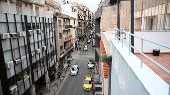 The Athens street location of the MSF Day Care Centre