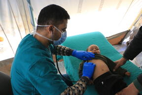 Providing healthcare among the rubble in Jindires