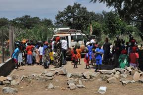 Bouar area, central african republic, november 2013
