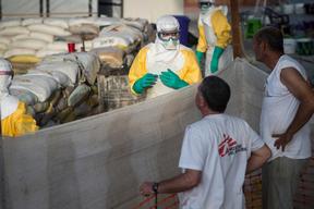  EBOLA GUECKEDOU CONAKRY GUINEA 2014
