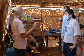 General Director Stephen Cornish visit in Sudan