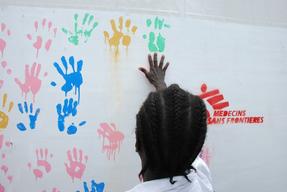 ELWA 3 Ebola centre in Monrovia,