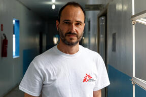 MSF International President, Dr. Christos Christou, in Rondônia, Brazil
