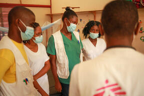 Rounds in Mamfe Distric Hospital