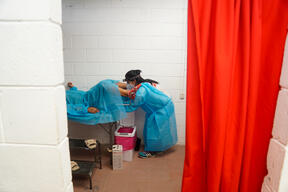 A day at a mobile medical clinic in El Salvador