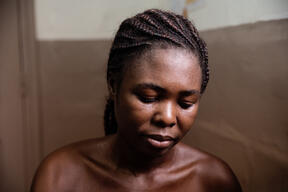 The journey of a wounded woman at MSF'SICA hospital in Bangui