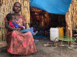 FOOD SHORTAGE | Hamdayet Reception Area