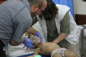 Scores of war wounded in West Mosul