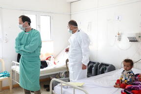 International President Dr. Christos Christou visiting Yemen