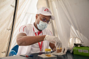 Mobile Clinic for NTDs in Muepane