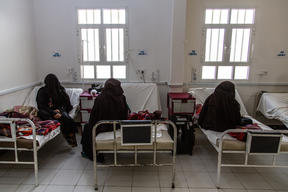 Medical activities in Haydan hospital, Saada governorate