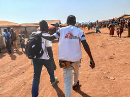 Rhoe IDP site, Ituri, DRC
