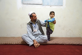 Shaista With Her Father