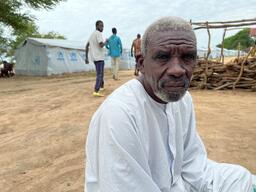Sudanese refugees in the north of Central African Republic