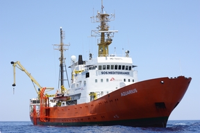 Rescue on MV Aquarius - June 2016