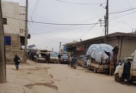 Fleeing Idlib province