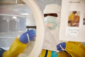 Baby Nubia Is Released From MSF Clinic in Conakry