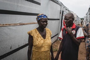 Kubur IDP in Mbawa camp in Benue state. , Benue State