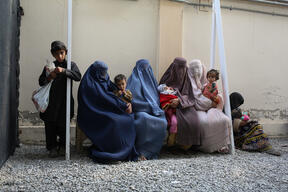MSF Ambulatory Therapeutic Feeding Center | Waiting Area