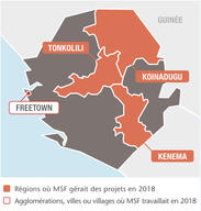 MSF projects in Sierra Leone, 2018 - FR