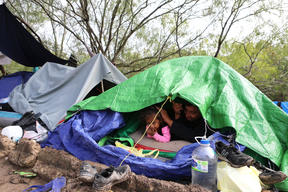 Matamoros, Mexico—Waiting to find safety