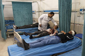 Extending a helping hand: MSF supports local health facilities treating injured protesters in southern Iraq