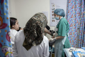 MSF's delivery services at the Birth centre, Rafik Hariri University Hospital Campus,