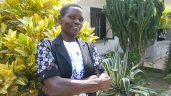 Former MSF patients at Arua HIV program