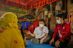 MSF Japan GD's Visit to Bangladesh