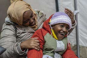 Children with Chronic diseases in Moria