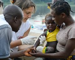 Pygmies affected by Yaws