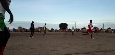 Football tournament in Abyei, South Sudan