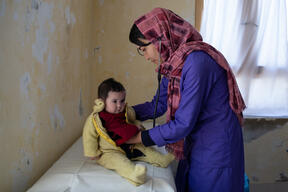 Maternal and paediatric health care in Bamyan province