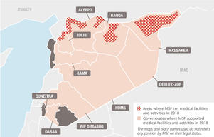 MSF projects in Syria, 2018 - EN