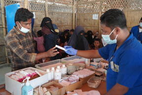Scabies outbreak in Cox's Bazar