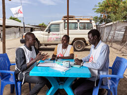 Health workers meeting