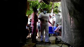 MSF response to cholera outbreak in Port-au-Prince | BROLL