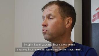 CLIP_Ukrainian_Andrii Verbych is an MSF patient in the Survivors of Torture project, Kyiv region, Ukraine.