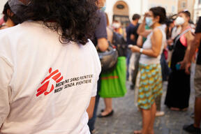 "No more agreements with Libya" demonstration in Rome