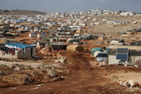 Northwest Syria: Displaced people prepare for another harsh winter