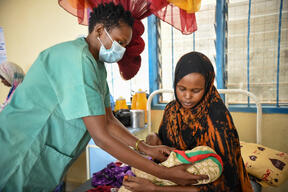 Maternity MSF hospital in Dagahaley