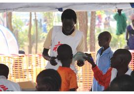 Dzaipi transit camp for South Sudanese refugees