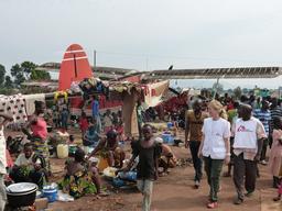 Mpoko camp, Bangui Airport
