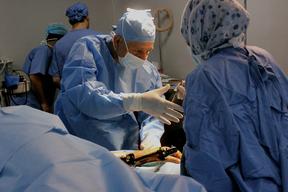 Emergency Trauma Surgery in Al Ramtha Governmental Hospital.