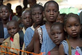 Measles Vaccination Conakry, Guinea