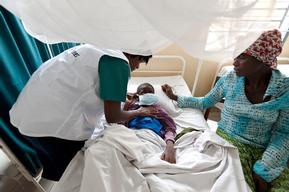 HIV-AIDS hospital in Kinshasa